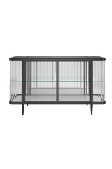 Wavy Mirror 2-Door Sideboard | Caracole Stop And Stare | Oroa.com
