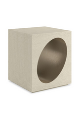 Oval Inset End Table | Caracole Chasm | Oroa.com