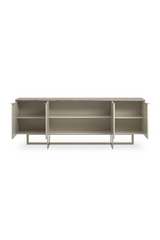 Cream 4-Door Media Unit | Caracole Wish You Were Here | Oroa.com