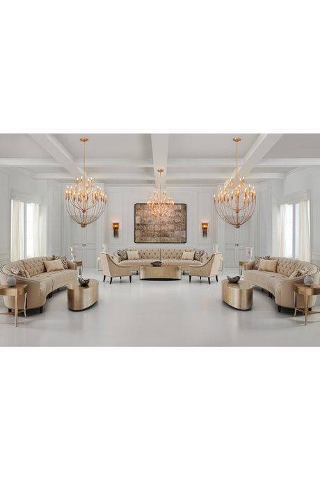 Gold 1-Drawer Accent Table | Caracole Tres, Tres Chic | Oroa.com