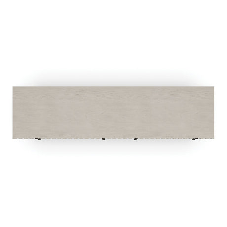 Gray Slatted 6-Drawer Dresser | Caracole Clancy