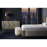 Gray Slatted 6-Drawer Dresser | Caracole Clancy