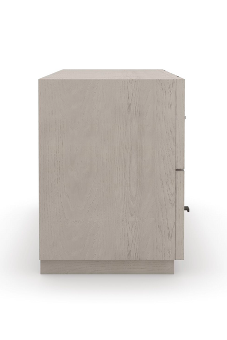 Oak Veneer Modern Nightstand | Caracole Clancy | Oroa.com