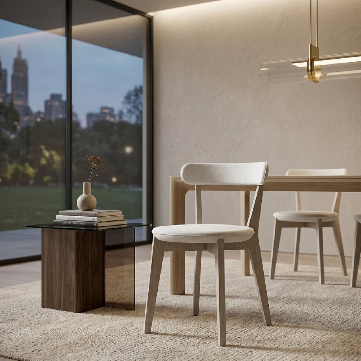 White Oak Dining Chair | Caracole Bliss