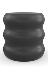 Black Wavy Side Table | Caracole Ama | Oroa.com