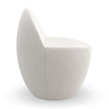 White Boucle Accent Chair | Caracole Noa