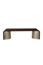 Wood Modern Cocktail Table | Caracole Streamline | Oroa.com