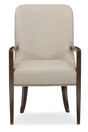 Neutral-Toned Dining Armchair (2) | Caracole Streamline | Oroatrade.com