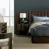 Semi-Circular Nightstand | Caracole Moderne