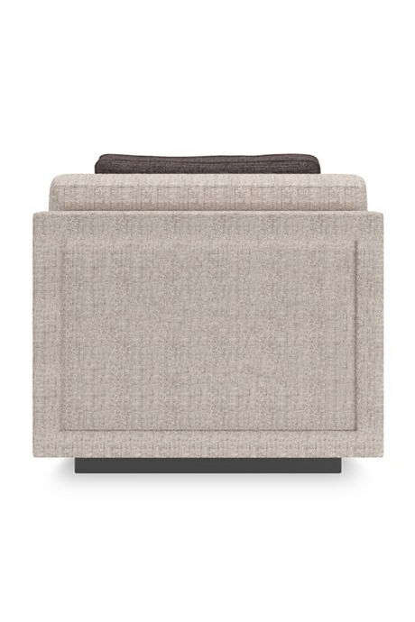 Beige Armless Chair | Caracole Fusion | Oroa.com