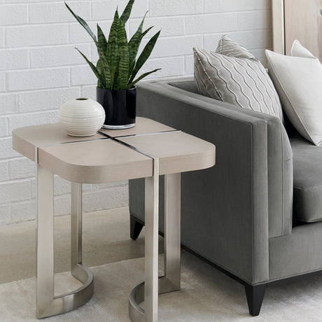 Gray Velvet Tufted Sofa | Caracole Grace