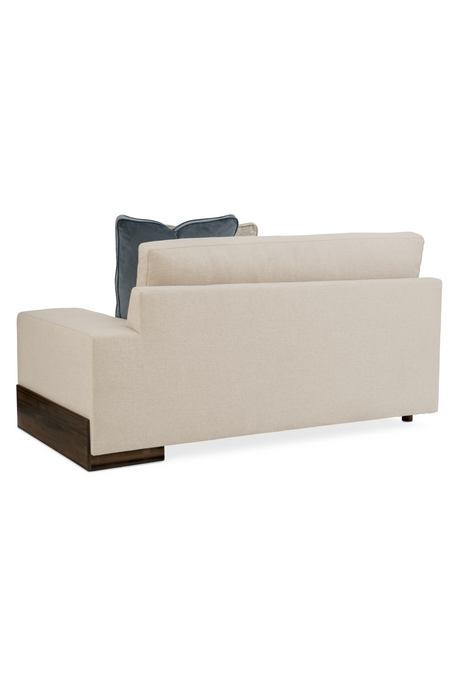 Neutral-Toned Sectional Sofa | Caracole I'm Shelf-Ish