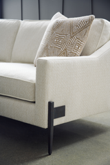 Modern Cream Sofa | Caracole Remix | Oroa.com