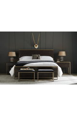 Cerused Oak Modern Nightstand L | Caracole Remix | Oroa.com