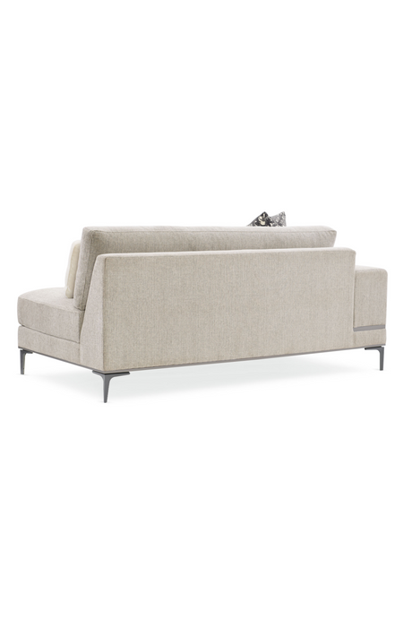 Beige Modern Loveseat | Caracole Repetition | Oroa.com