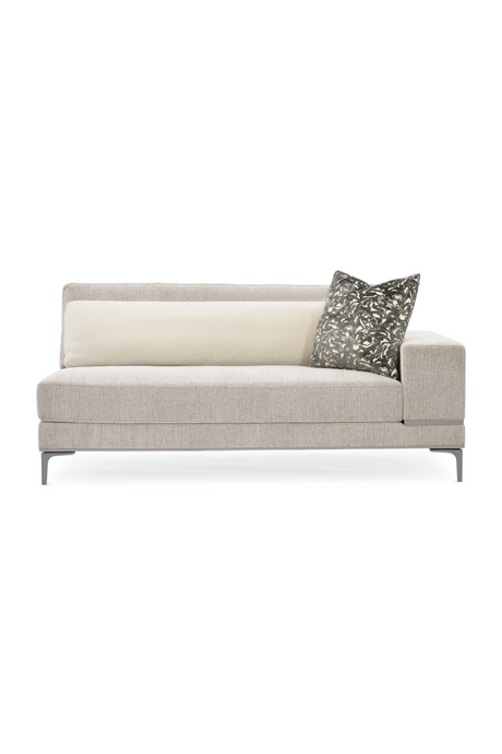 Beige Modern Loveseat | Caracole Repetition | Oroa.com