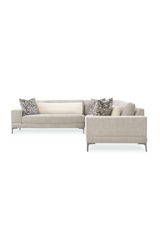 Beige Modern Loveseat | Caracole Repetition | Oroa.com