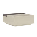 Taupe Lift-Top Coffee Table | Caracole Repetition