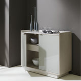 Gray 2-Door Chest | Caracole Expressions