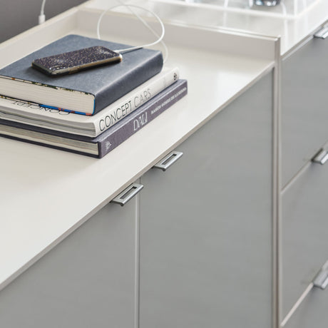 Gray 2-Door Chest | Caracole Expressions