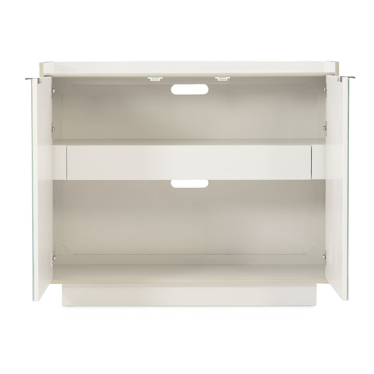 Gray 2-Door Chest | Caracole Expressions