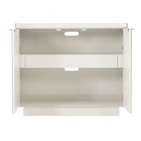 Gray 2-Door Chest | Caracole Expressions