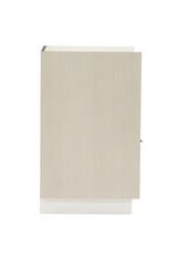 Ash Taupe Modern Nightstand | Caracole Expressions | Oroa.com