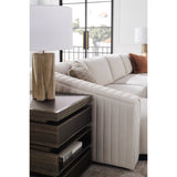 Twill Right-Armed Chaise Lounge | Caracole La Moda