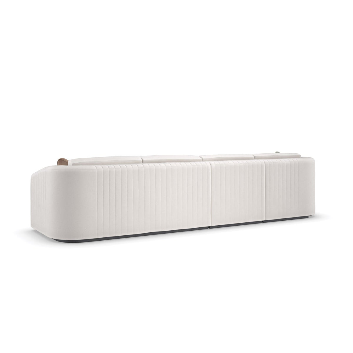Twill Right-Armed Loveseat | Caracole La Moda