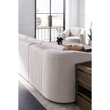 Twill Right-Armed Loveseat | Caracole La Moda