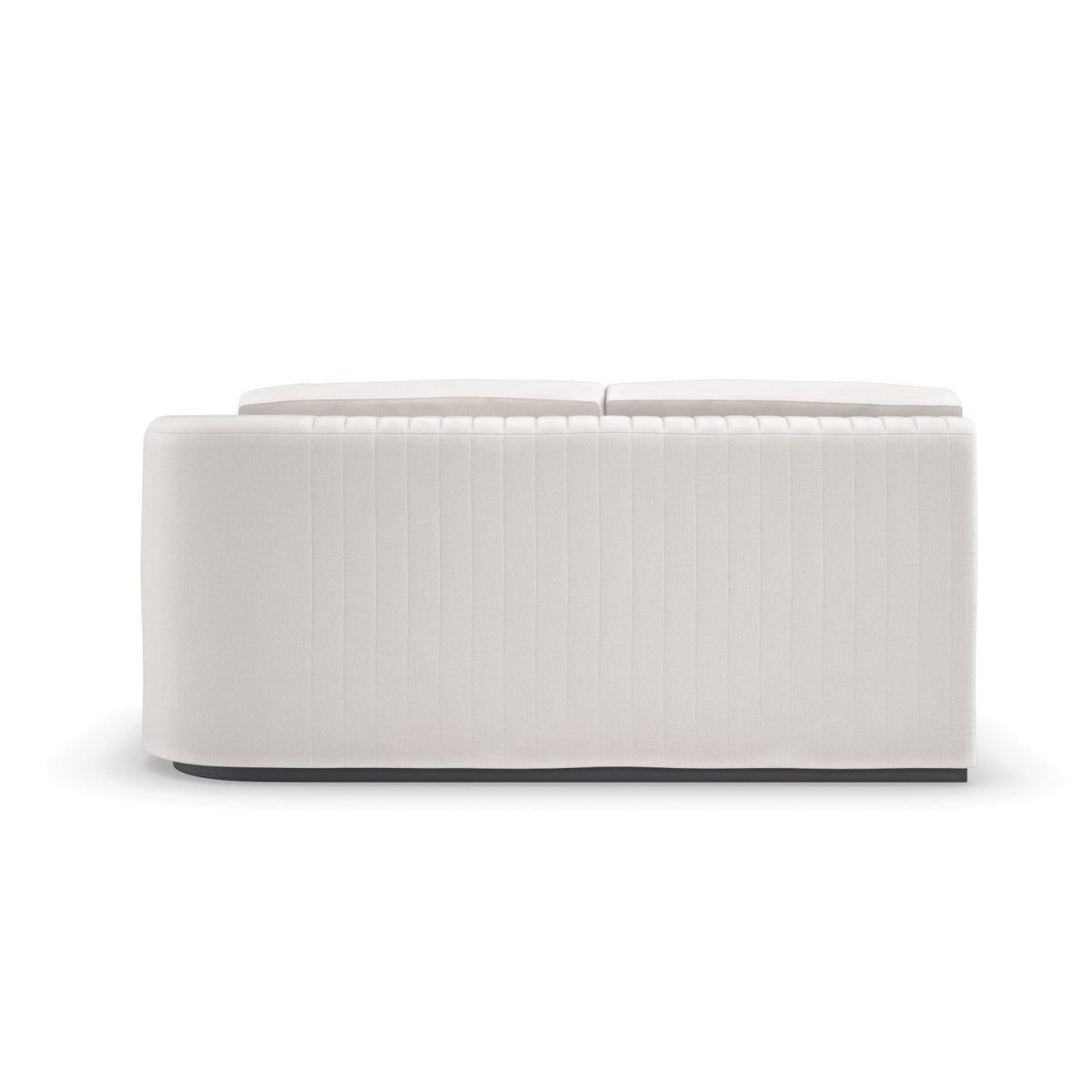 Twill Right-Armed Loveseat | Caracole La Moda