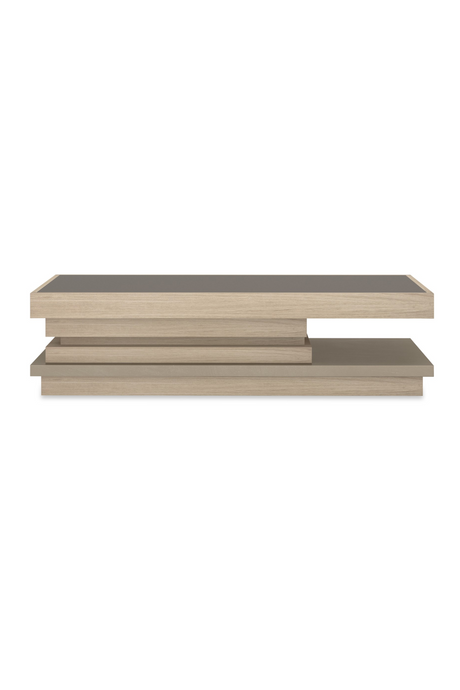 Glass Top Tiered Coffee Table | Caracole La Moda | Oroa.com