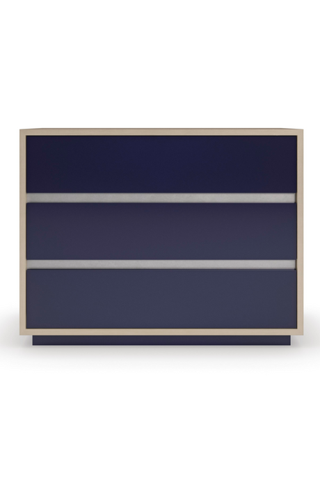 Blue Drawers Nightstand L | Caracole Da Vita | Oroa.com