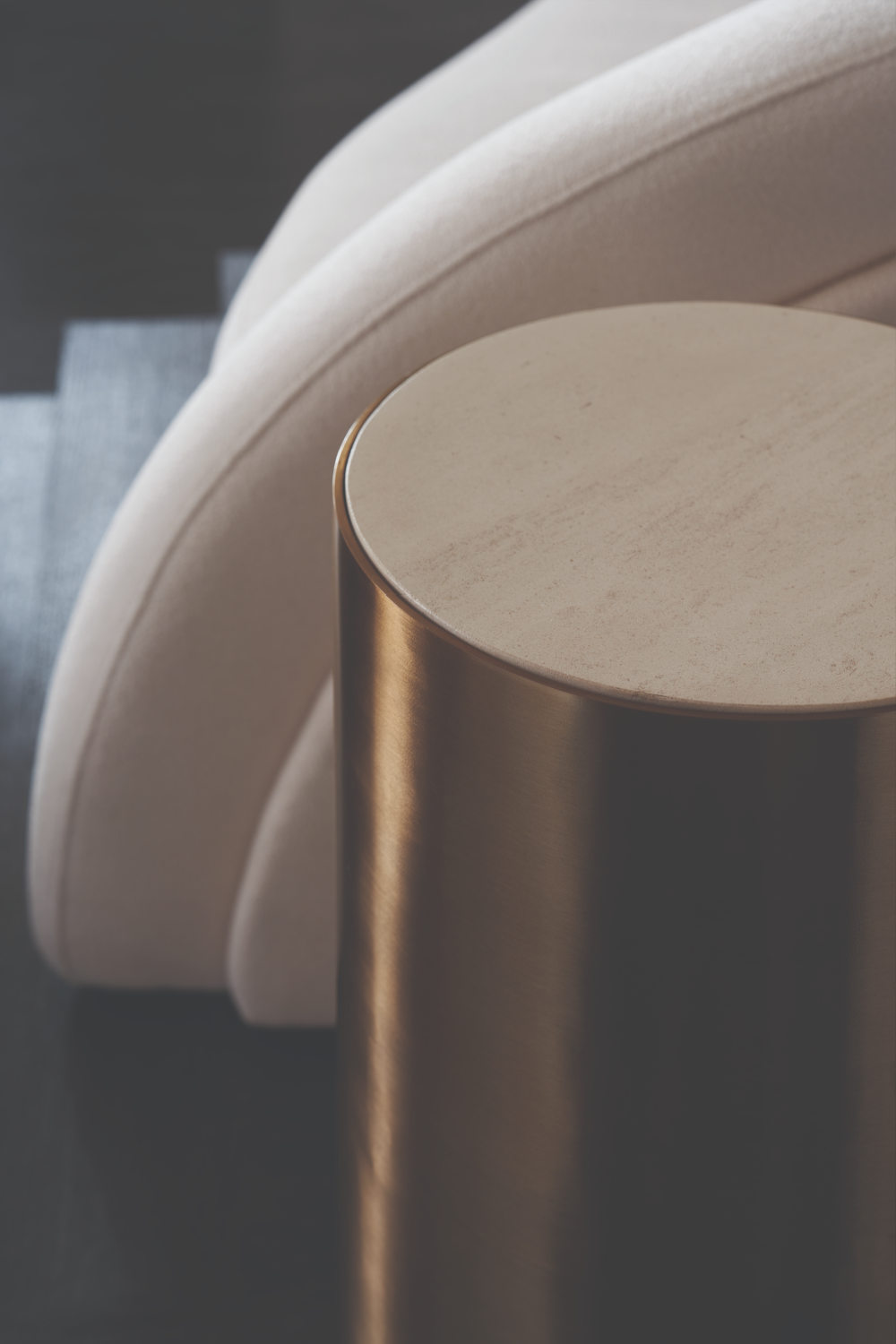 White Free-Form Sofa | Caracole Movement | Oroa.com