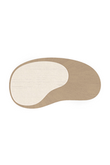 Cream Travertine Coffee Table | Caracole Contrast | Oroa.com