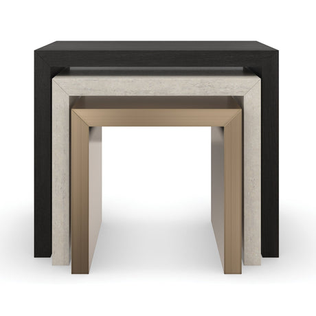 Minimalist Rectangular Side Table | Caracole Contrast