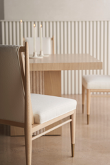 Oak Extendable Modern Dining Table | Caracole Unity | Oroa.com
