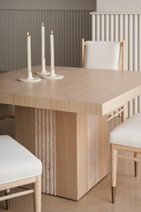 Oak Extendable Modern Dining Table | Caracole Unity | Oroa.com