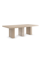 Oak Extendable Modern Dining Table | Caracole Unity | Oroa.com