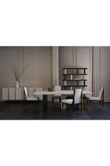 White Modern Credenza | Caracole Emphasis | Oroa.com