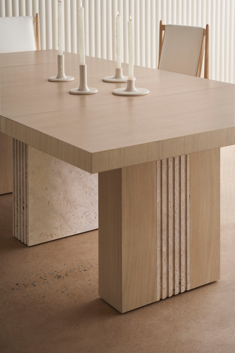 Bouclé Ivory Dining Chair | Caracole Unity | Oroa.com