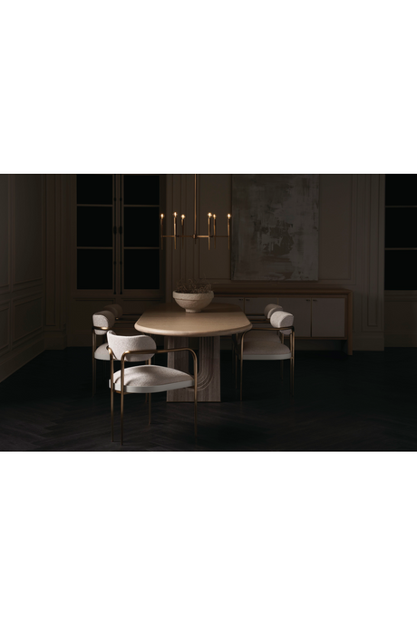 Bronze Framed Dining Chair | Caracole Emphasis | Oroa.com