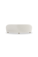Bouclé Serpentine Sofa | Caracole Tulum | Oroa.com