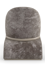 Ball Feet Velvet Accent Chair | Caracole Bora Bora | Oroa.com