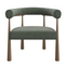 Curved Club Dining Chair | Caracole Bali | Oroa.com