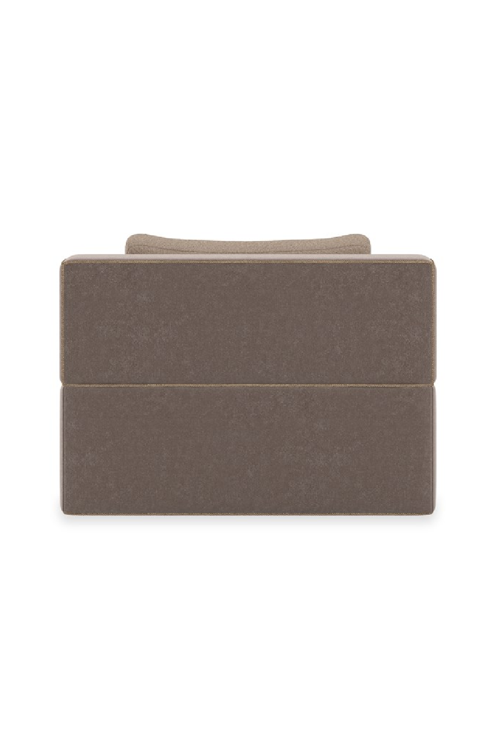 Brown Welted Sectional Sofa | Caracole Marbella | Oroa.com