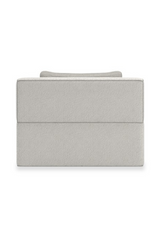 White Welted Sectional Sofa | Caracole Marbella | Oroa.com
