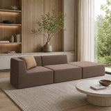 Gray Nubuck 3-Piece Sectional Sofa | Caracole Marbella