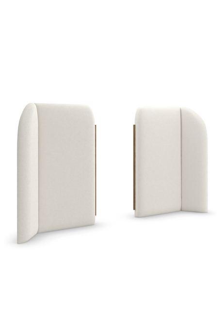 White Upholstered Bed Panels | Caracole Malta | Oroa.com
