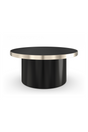 Black Round Coffee Table | Caracole Umbra | Oroa.com
